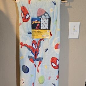 SPIDER MAN EASTER BLANKET NWT